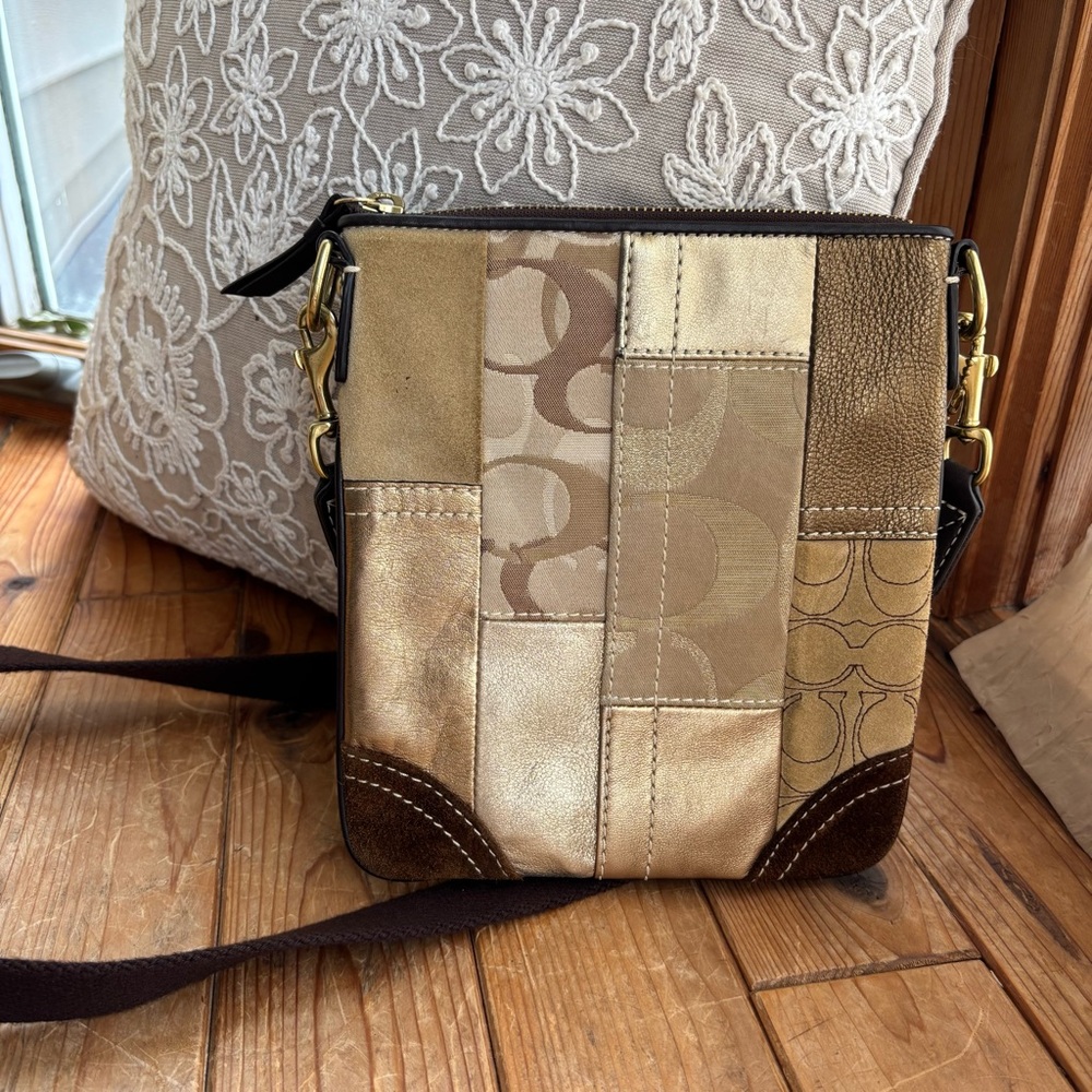 Coach Crossbody Mini Patchwork Bag - image 2